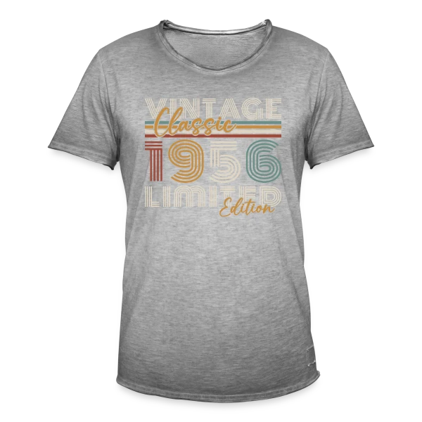 Classique Vintage 1956 Édition Limitée sur T-shirt vintage Homme