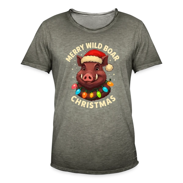 Énigme Graphique sur T-shirt vintage Homme