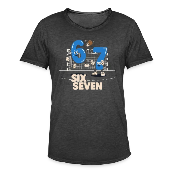 Passion Handball sur T-shirt vintage Homme