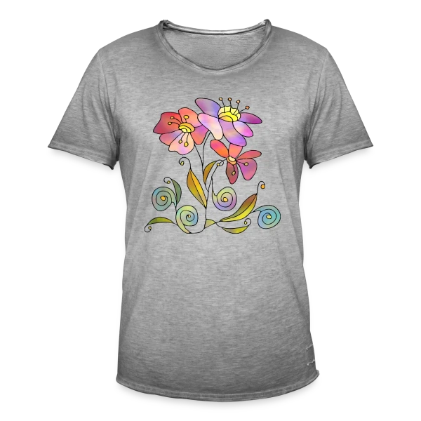 Esprit Libre sur T-shirt vintage Homme