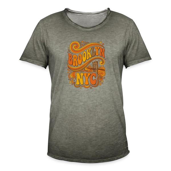 Brooklyn Style NYC sur T-shirt vintage Homme