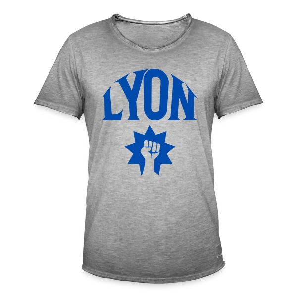 Lyon Force Citoyenne sur T-shirt vintage Homme