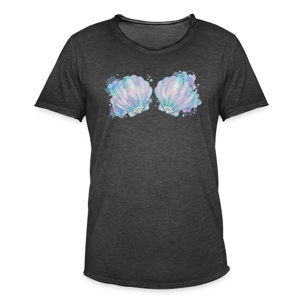 Élégance Courbe sur T-shirt vintage Homme