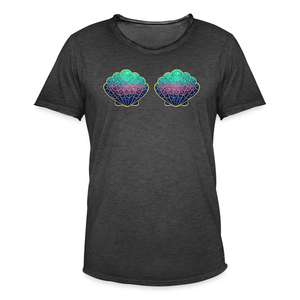 Fusion Artistique sur T-shirt vintage Homme