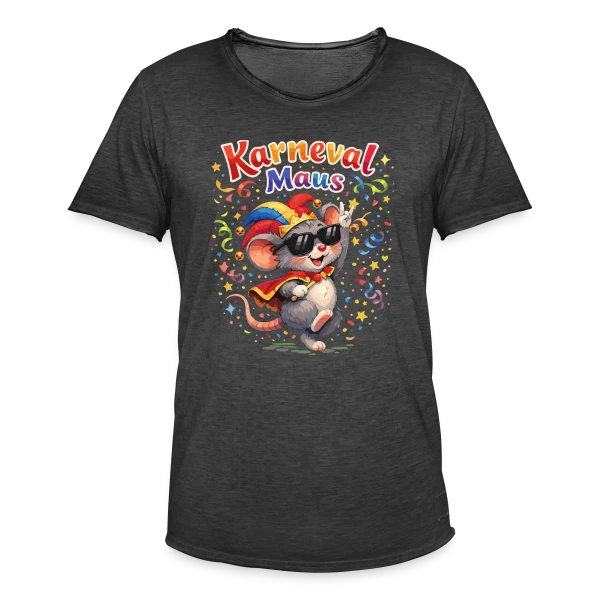Éclats Cosmiques sur T-shirt vintage Homme