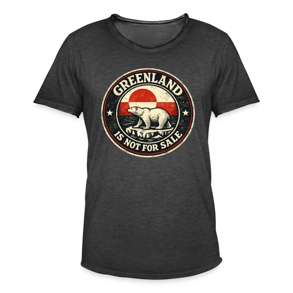 Mystère Abstrait sur T-shirt vintage Homme
