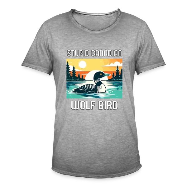 Plongeon Canadien Rétro sur T-shirt vintage Homme