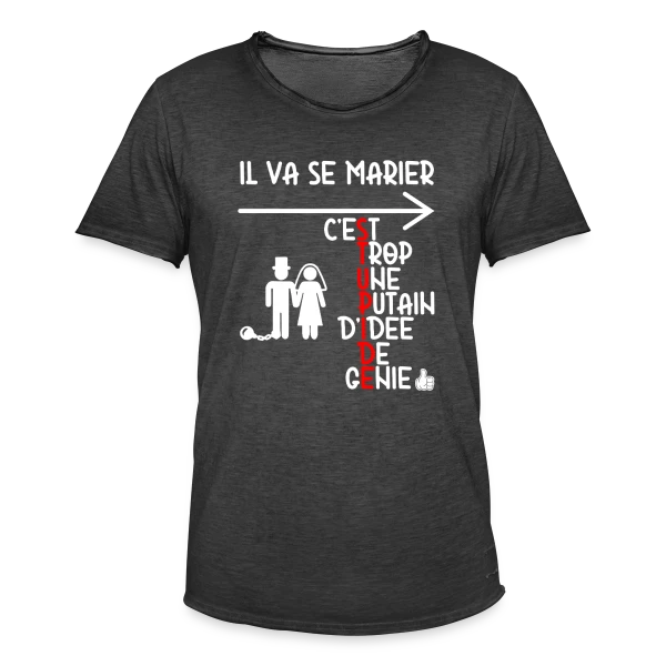 Le Numéro Huit sur T-shirt vintage Homme