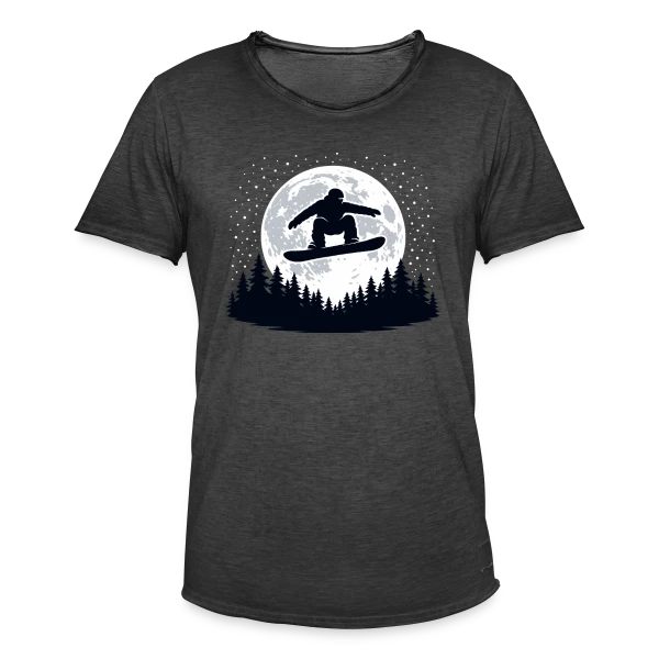 Rythmes Graphiques Uniques sur T-shirt vintage Homme