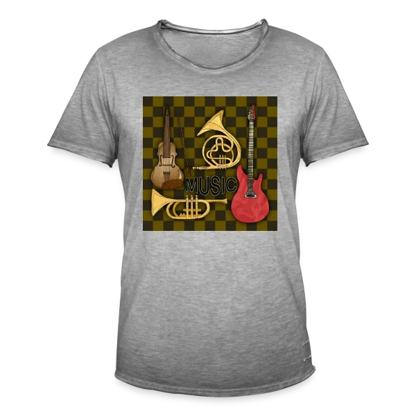 Énigme Numérique 4233 sur T-shirt vintage Homme