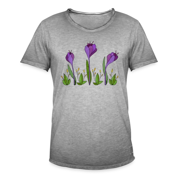 Design 4133 Énigme Urbaine sur T-shirt vintage Homme