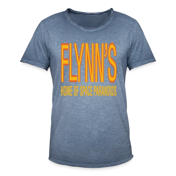 Flynn's Space Paranoids : Hommage Rétro-Gaming sur T-shirt vintage Homme