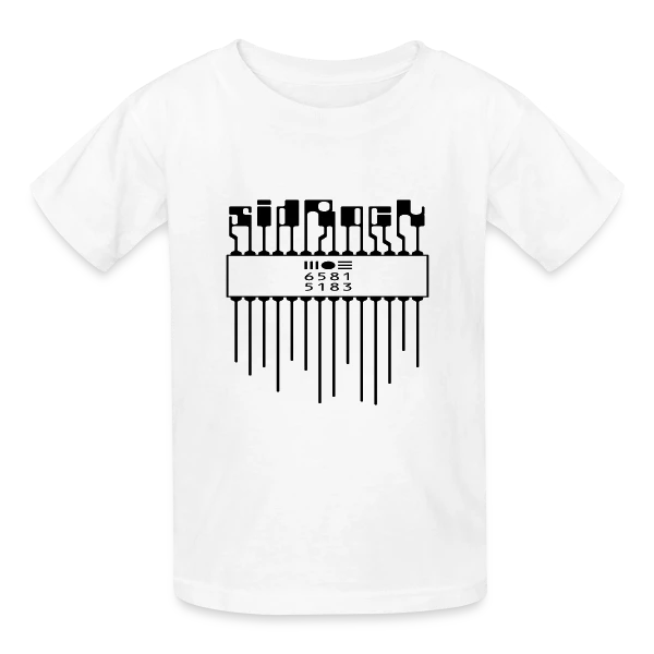 SID Rocks! La Puissance du SID sur T-shirts Russell Enfant