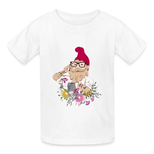 Jardinier Hipster sur T-shirts Russell Enfant