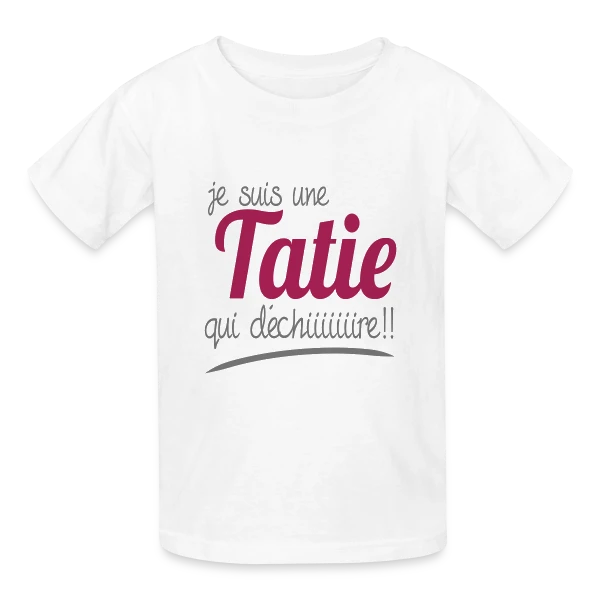 Ma Tatie Qui Déchire sur T-shirts Russell Enfant