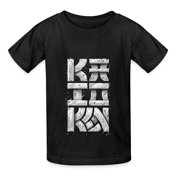 Kaioken : Explosion de Puissance Saiyan sur T-shirts Russell Enfant