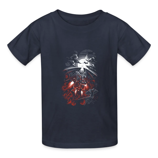RoBat: Le Vampire Mécanique sur T-shirts Russell Enfant