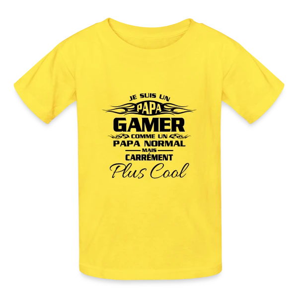 Gamer Pro Esport sur T-shirts Russell Enfant