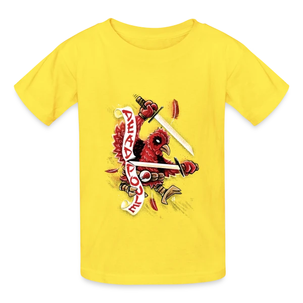 Dead Poule: Le Mercenaire Plum
 sur T-shirts Russell Enfant