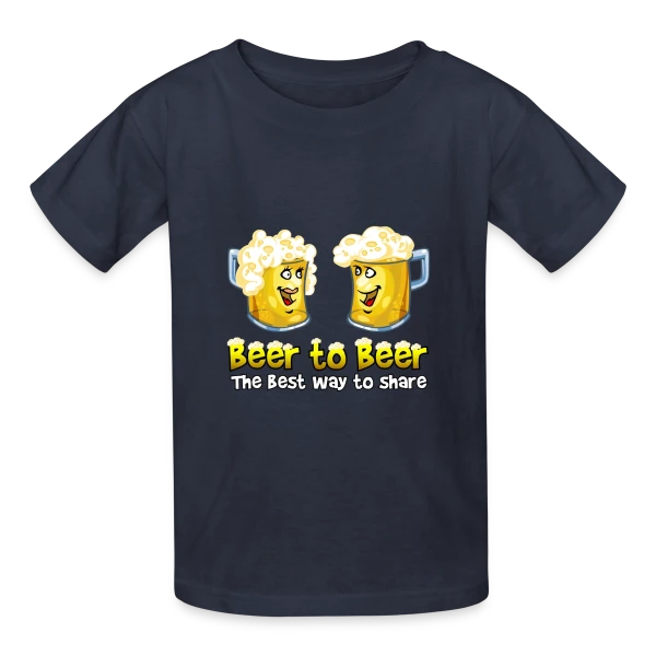 Bières entre Amis sur T-shirts Russell Enfant