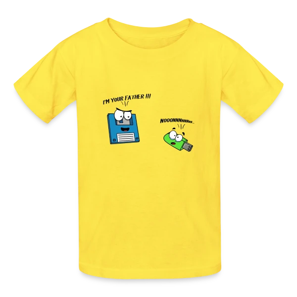 Je suis ton père - Humour Galactique Culte sur T-shirts Russell Enfant