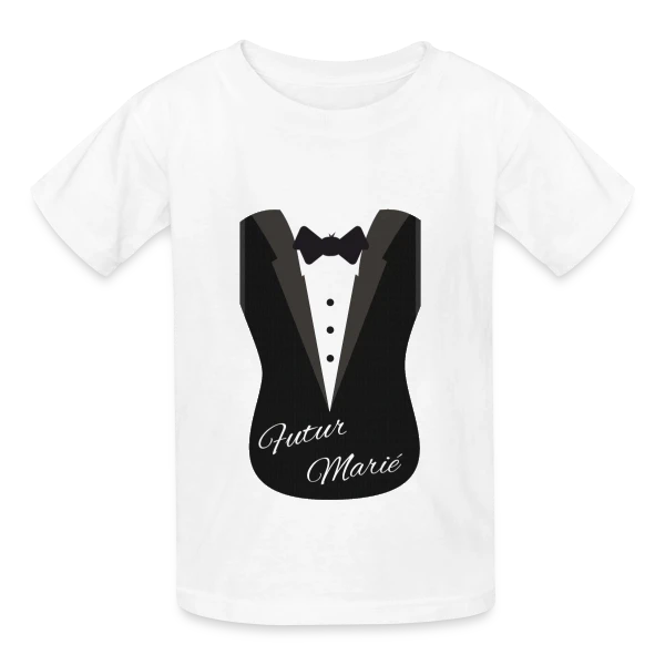 EVG : Le Futur Marié - Humour Garanti ! sur T-shirts Russell Enfant