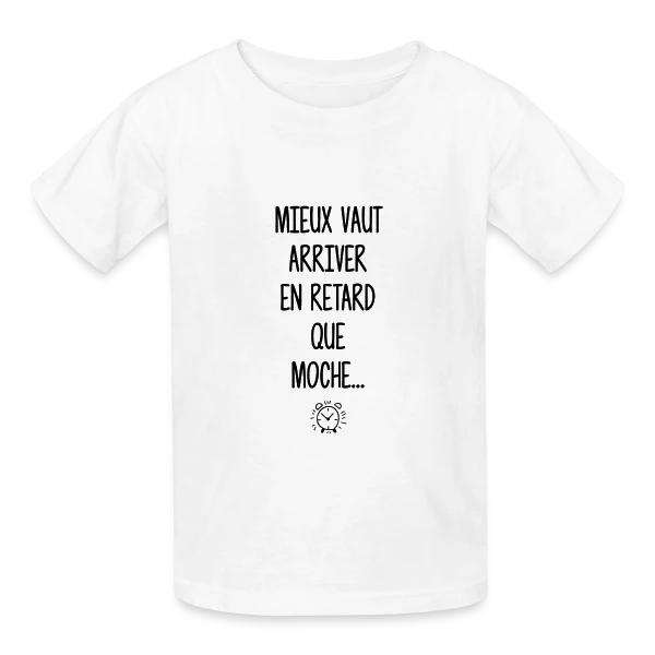Ma Spécialité : Le Retard sur T-shirts Russell Enfant