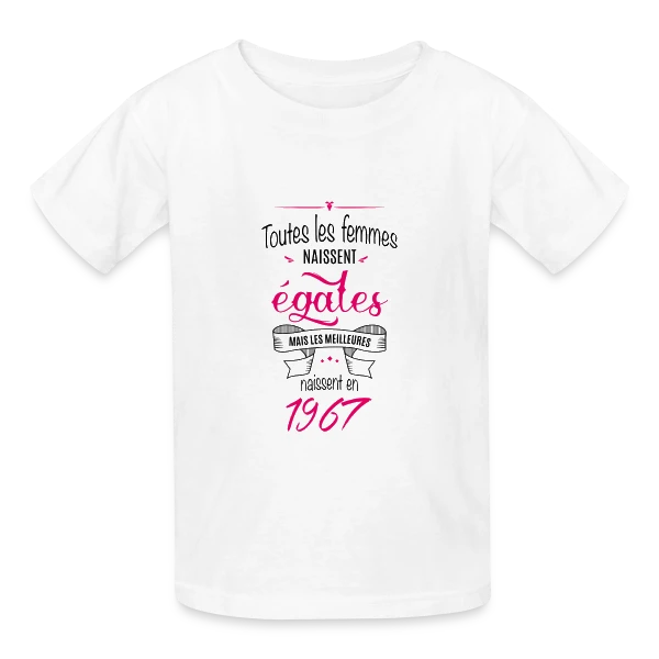 Millésime 1967 - Édition Légendaire sur T-shirts Russell Enfant