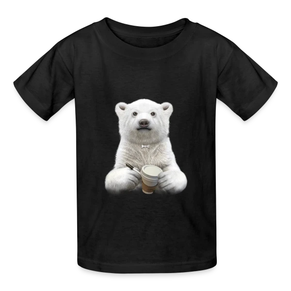 Le Barista passionné sur T-shirts Russell Enfant