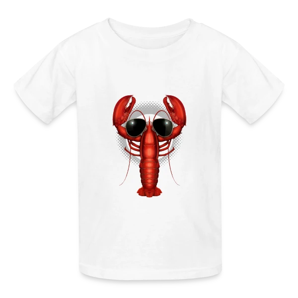 Homard Stylé sur T-shirts Russell Enfant