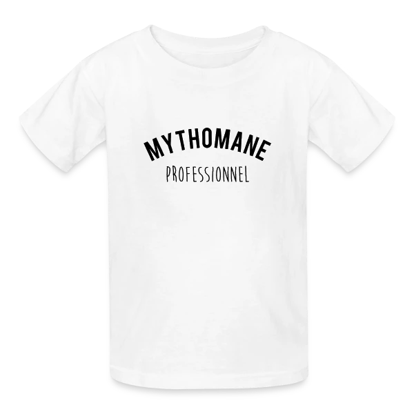 Maître Mythomane sur T-shirts Russell Enfant