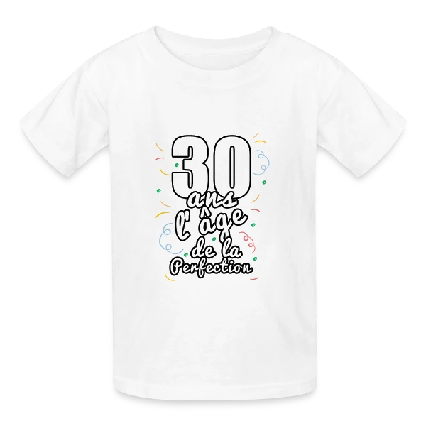 Trentenaire Stylé sur T-shirts Russell Enfant