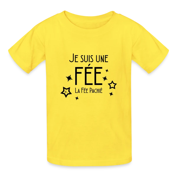 Révèle la Fée en Toi sur T-shirts Russell Enfant