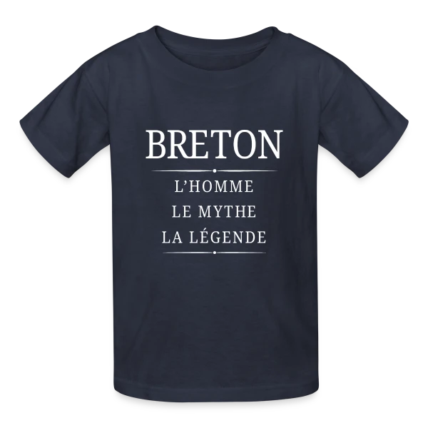 Breton Légende sur T-shirts Russell Enfant