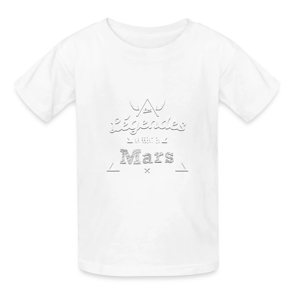 Les Légendes naissent en Mars - Cadeau Anniversaire sur T-shirts Russell Enfant