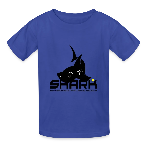 Le Requin du Poker sur T-shirts Russell Enfant