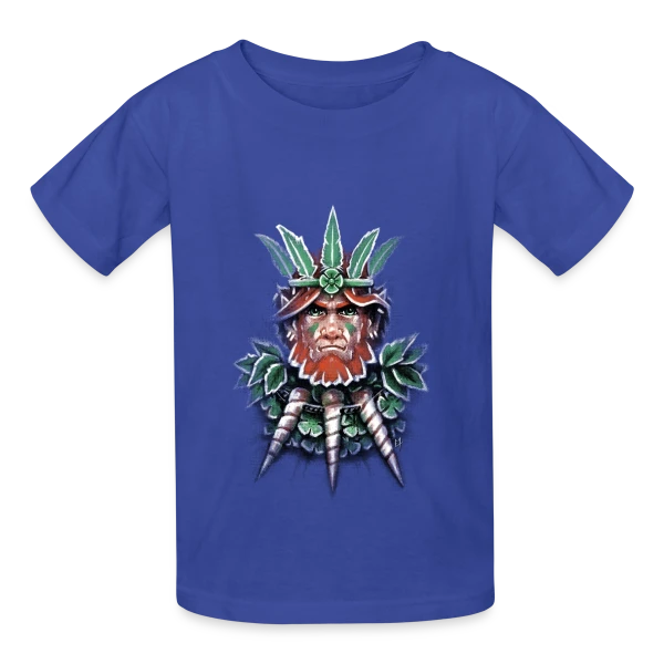 Farfadet Rebelle sur T-shirts Russell Enfant