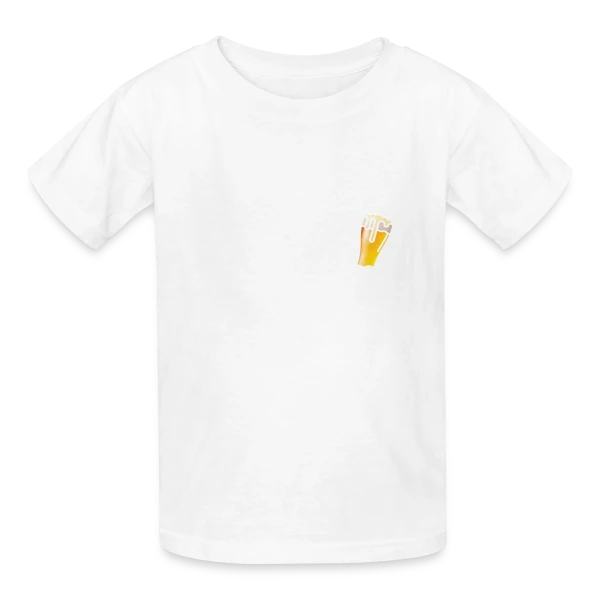 Moi la Pression, Je la Bois ! T-shirt Humour Bière sur T-shirts Russell Enfant