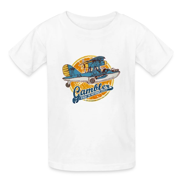 L'As du Jeu sur T-shirts Russell Enfant