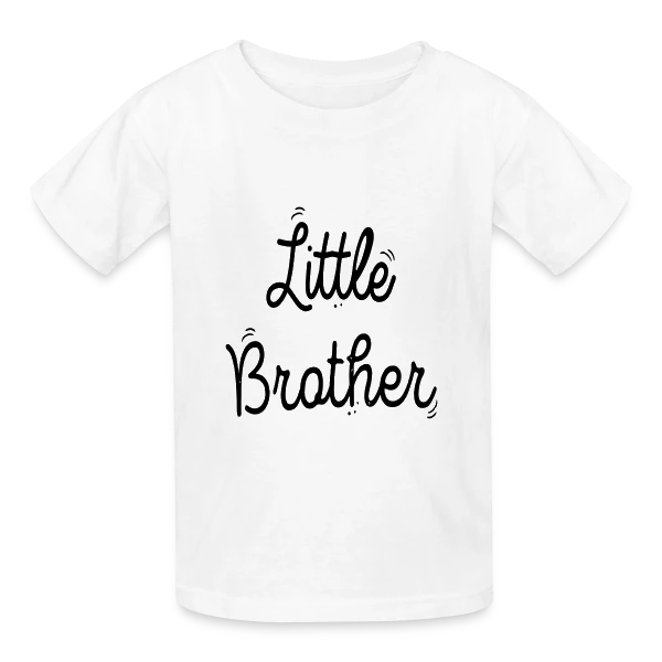 Petit Frère Adoré sur T-shirts Russell Enfant