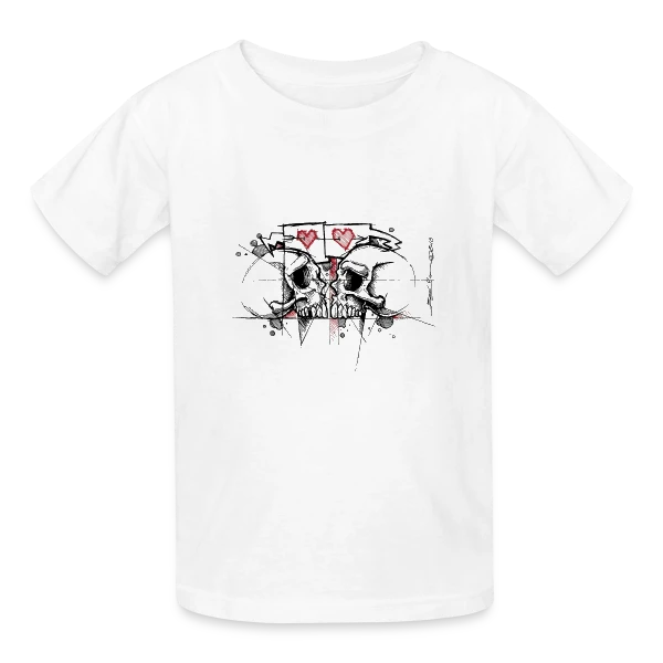Amants Éternels sur T-shirts Russell Enfant