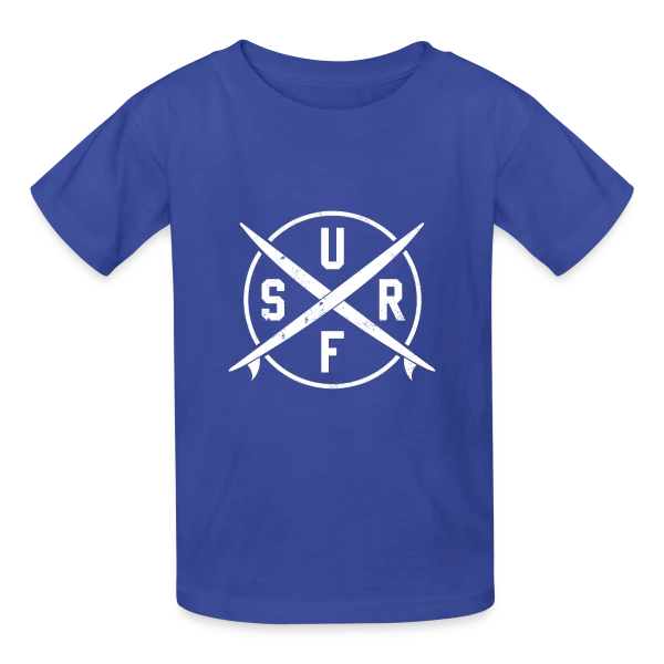 Surfen | L'Essence de la Glisse sur T-shirts Russell Enfant