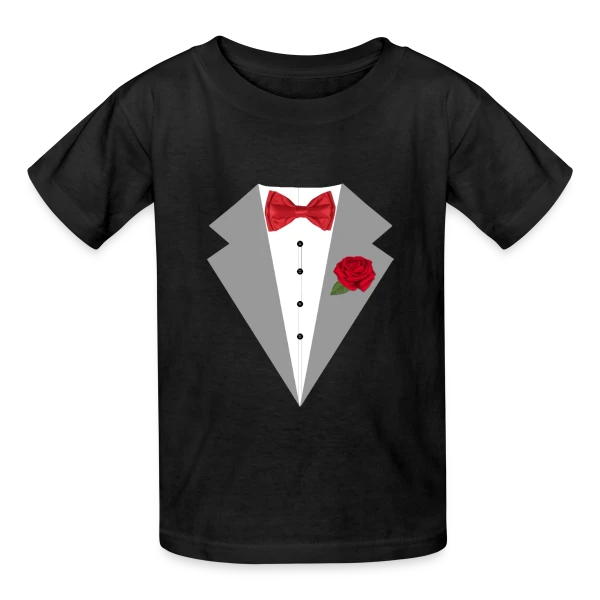 Mariage - Futur Marié ou Mariée sur T-shirts Russell Enfant