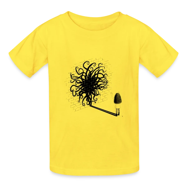 Maman, je suis le Kraken ! sur T-shirts Russell Enfant