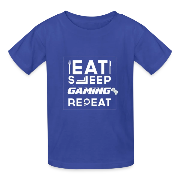 Esprit Gaming : L'Essentiel du Joueur sur T-shirts Russell Enfant