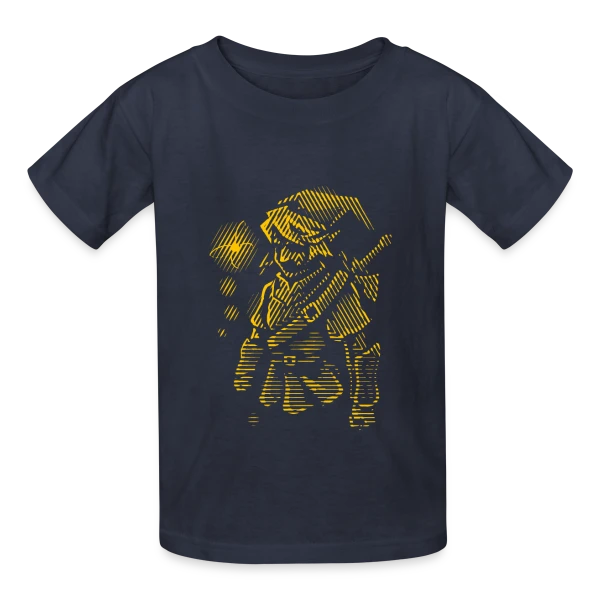 Déclame Ton Courage sur T-shirts Russell Enfant