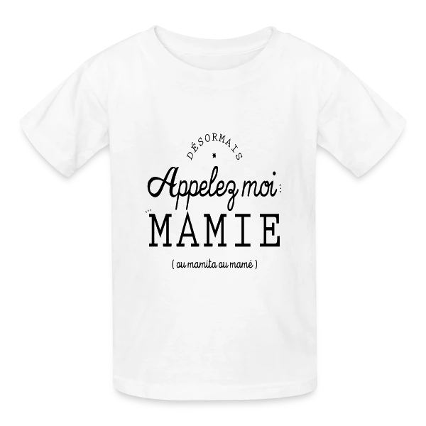 Moi, Nouvelle Mamie ! sur T-shirts Russell Enfant