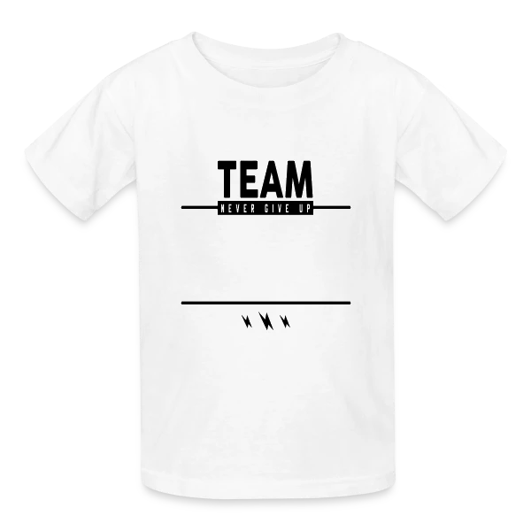 Équipe Personnalisable : Créez Votre Identité ! sur T-shirts Russell Enfant