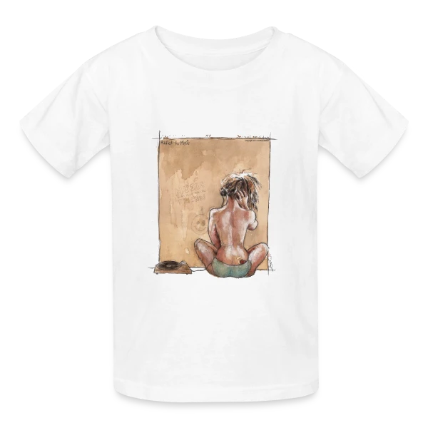 L'Hymne Révolutionnaire de l'Amour sur T-shirts Russell Enfant