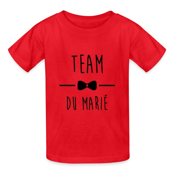 Team du Marié : Pour un EVG au Top ! sur T-shirts Russell Enfant